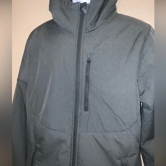 All in Motion GRAY Soft-shell Sherpa lined jacket wind/water resistant - Picture 3 of 6